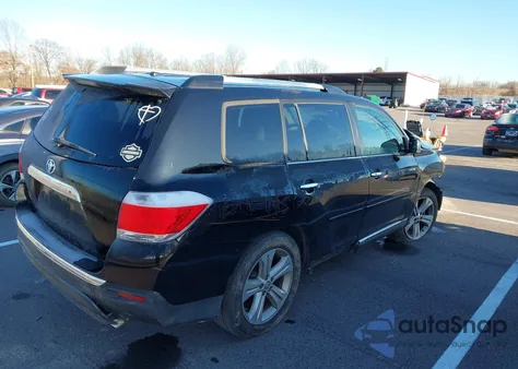 2012 Toyota Highlander Limited z USA, uszkodzony, nr VIN 5TDYK3EH0CS078678